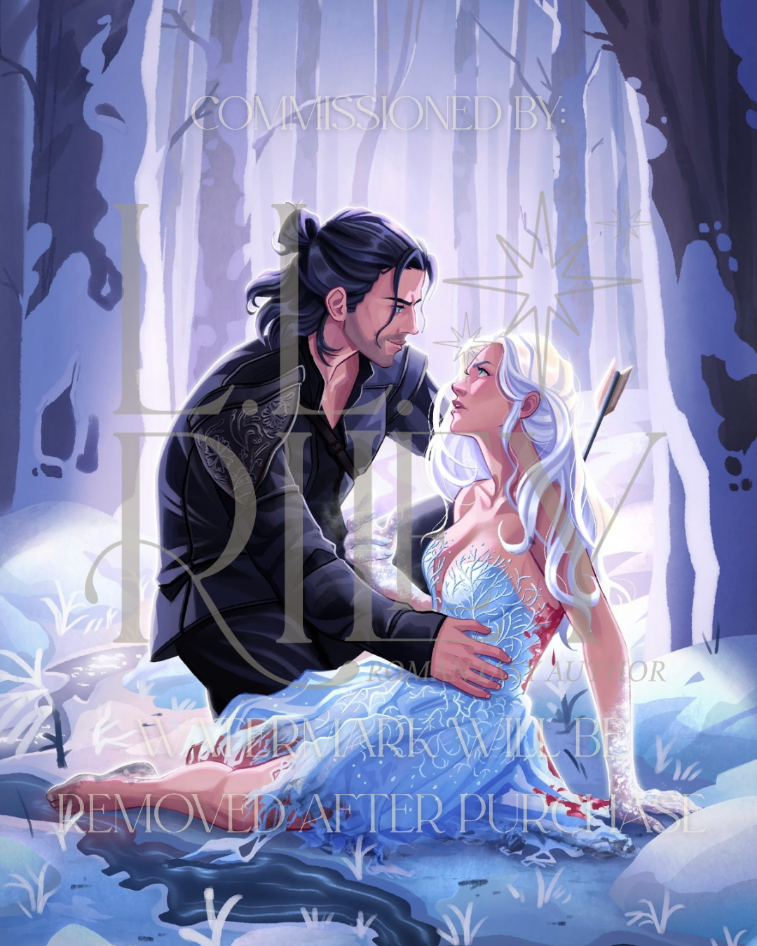 Frost and Death Character Art
